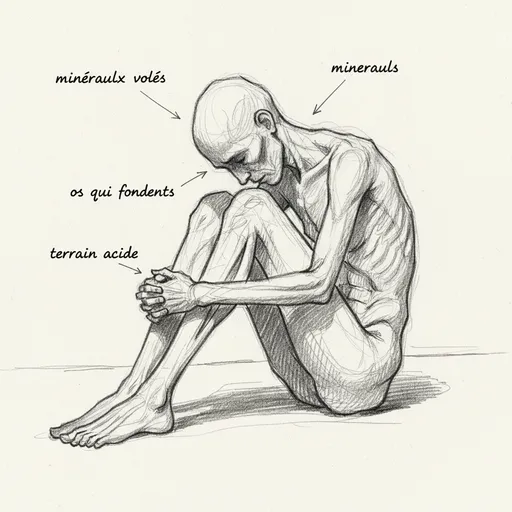 Acidose tissulaire : le terrain acide qui ronge tes os et tes articulations