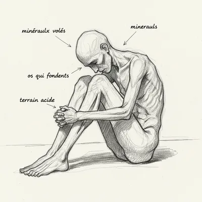 Acidosis tisular: el terreno ácido que erosiona tus huesos y articulaciones