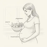 Alimentación y embarazo: lo que comes programa a tu bebé