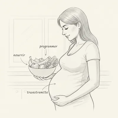 Alimentación y embarazo: lo que comes programa a tu bebé