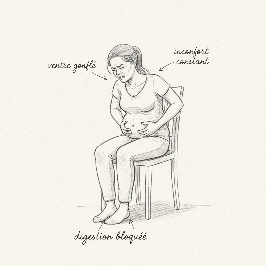 Ballonnements et gaz : ton ventre essaie de te parler