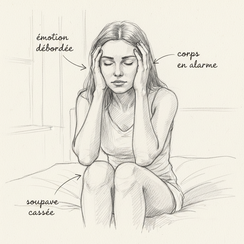 Basedow et stress : la thyroïde de l'émotion