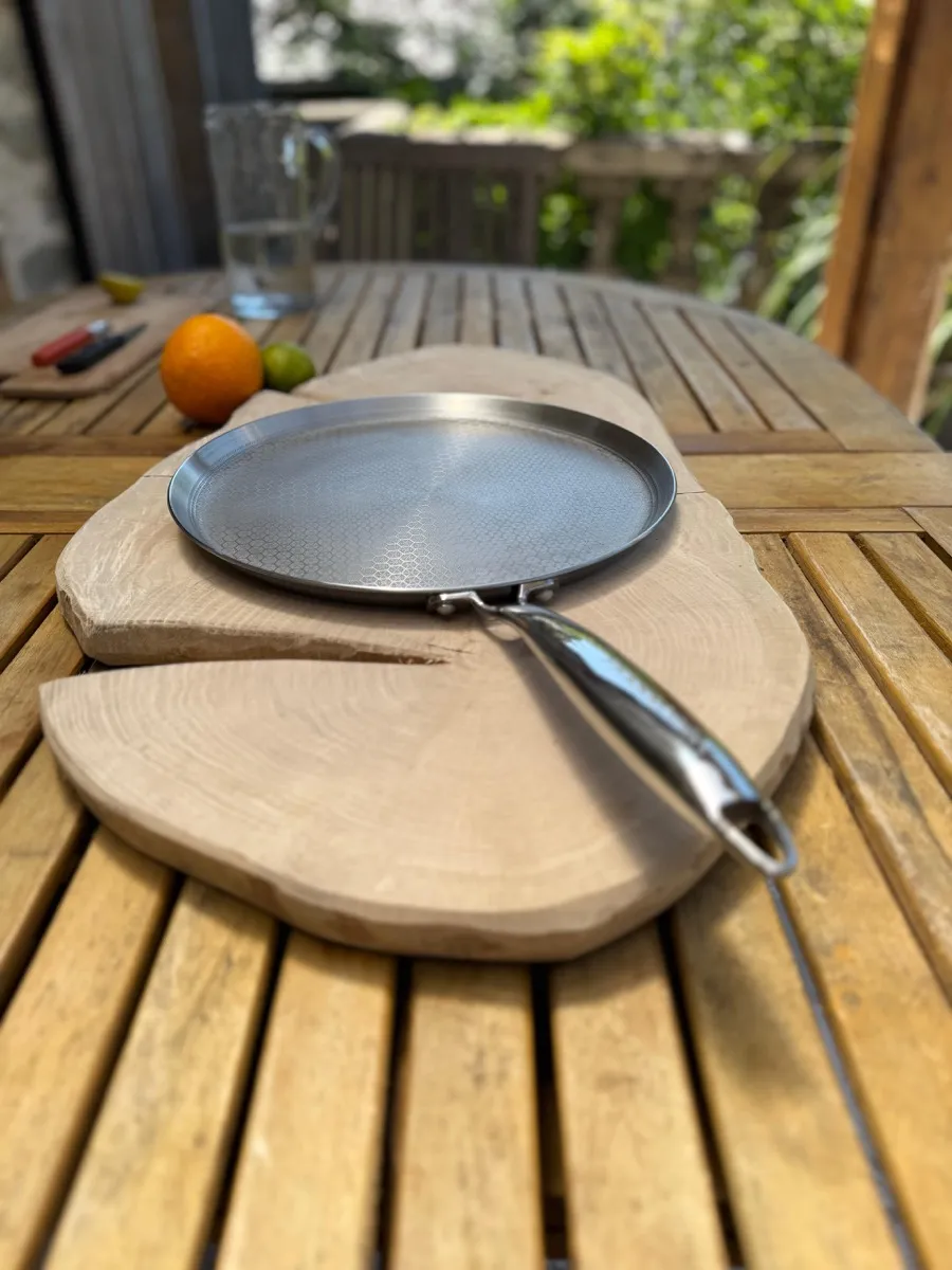 Crepiere PRANACOOK profil nid d'abeille