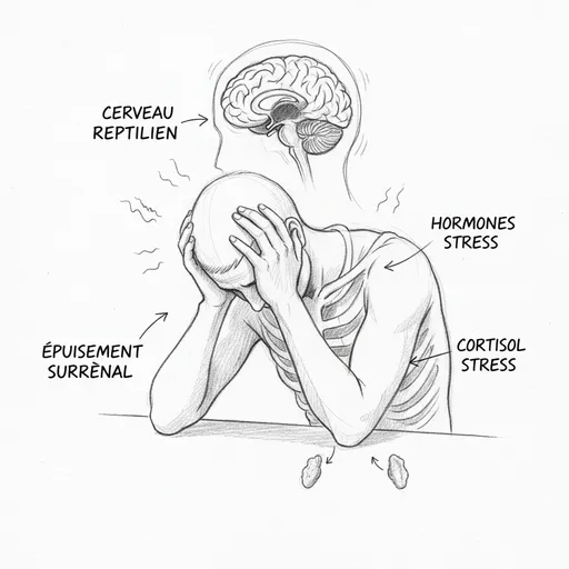 Burn-out : quand ton cerveau reptilien prend le contrôle