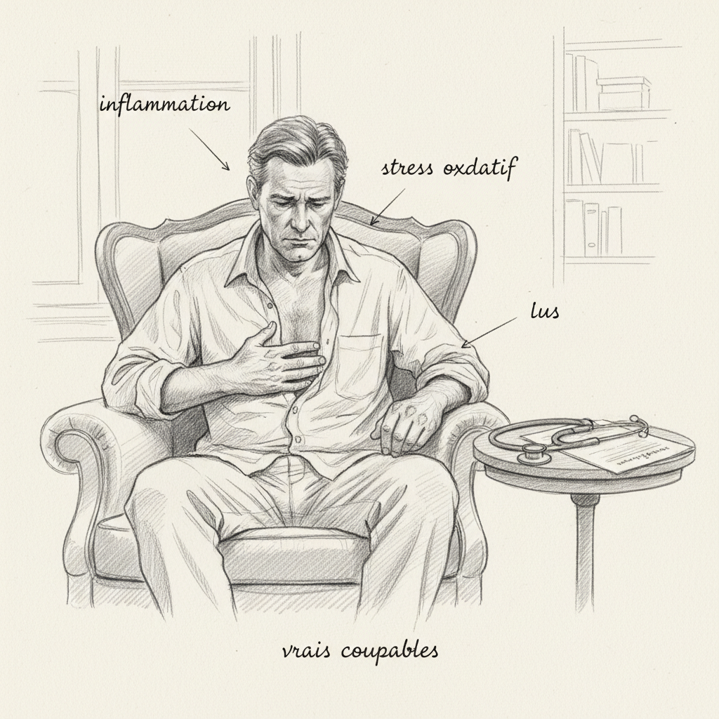 Cholestérol et maladies cardiovasculaires : les vrais coupables que ton cardiologue ne cherche pas