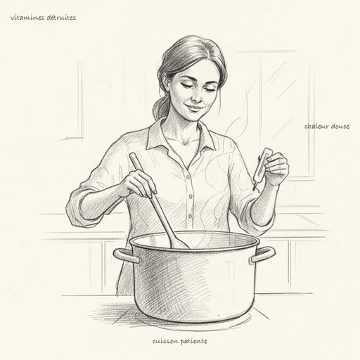 Cuisson douce : preserver les nutriments que la chaleur detruit