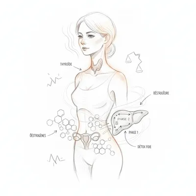 Dominancia estrogénica: cuando tus hormonas atrapan tu tiroides