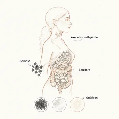 Disbiosis intestinal: los 5 perfiles que sabotean tu tiroides