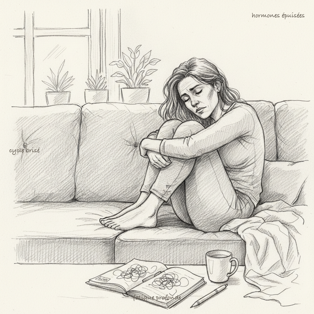 Fatigue surrénalienne chez la femme : pourquoi tu es plus touchée