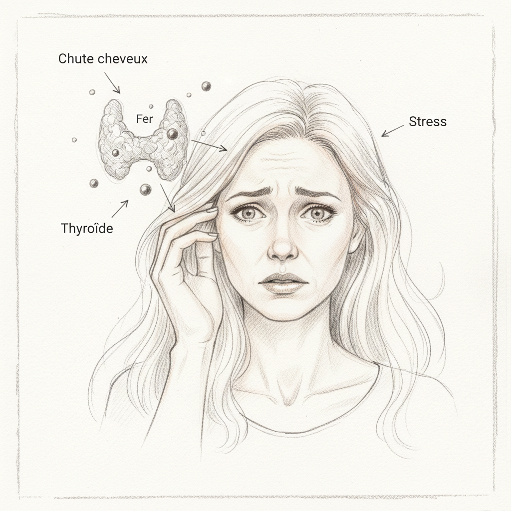 Ferritine basse et chute de cheveux : le lien que ton médecin ignore