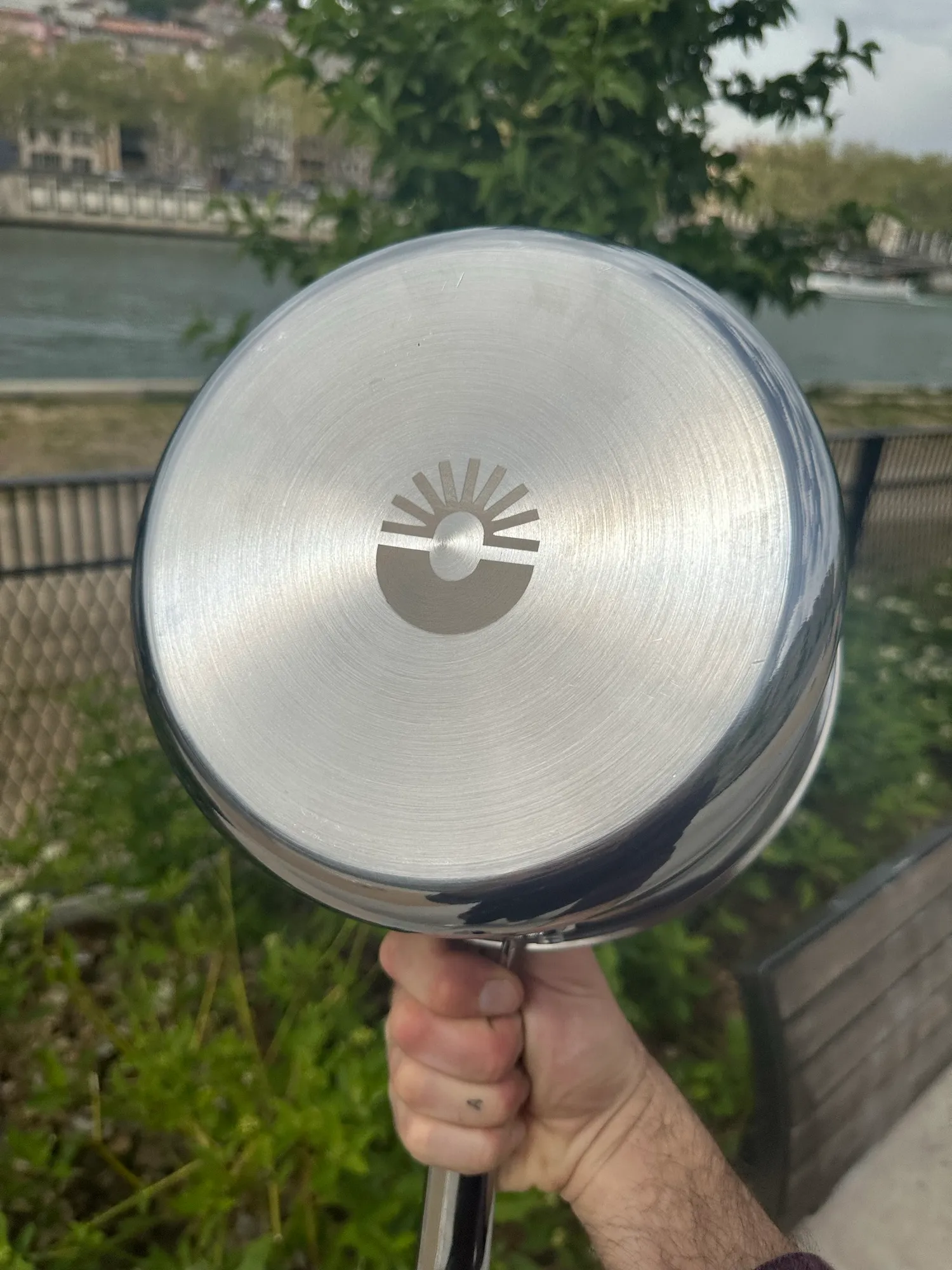 Fond de poele PRANACOOK logo