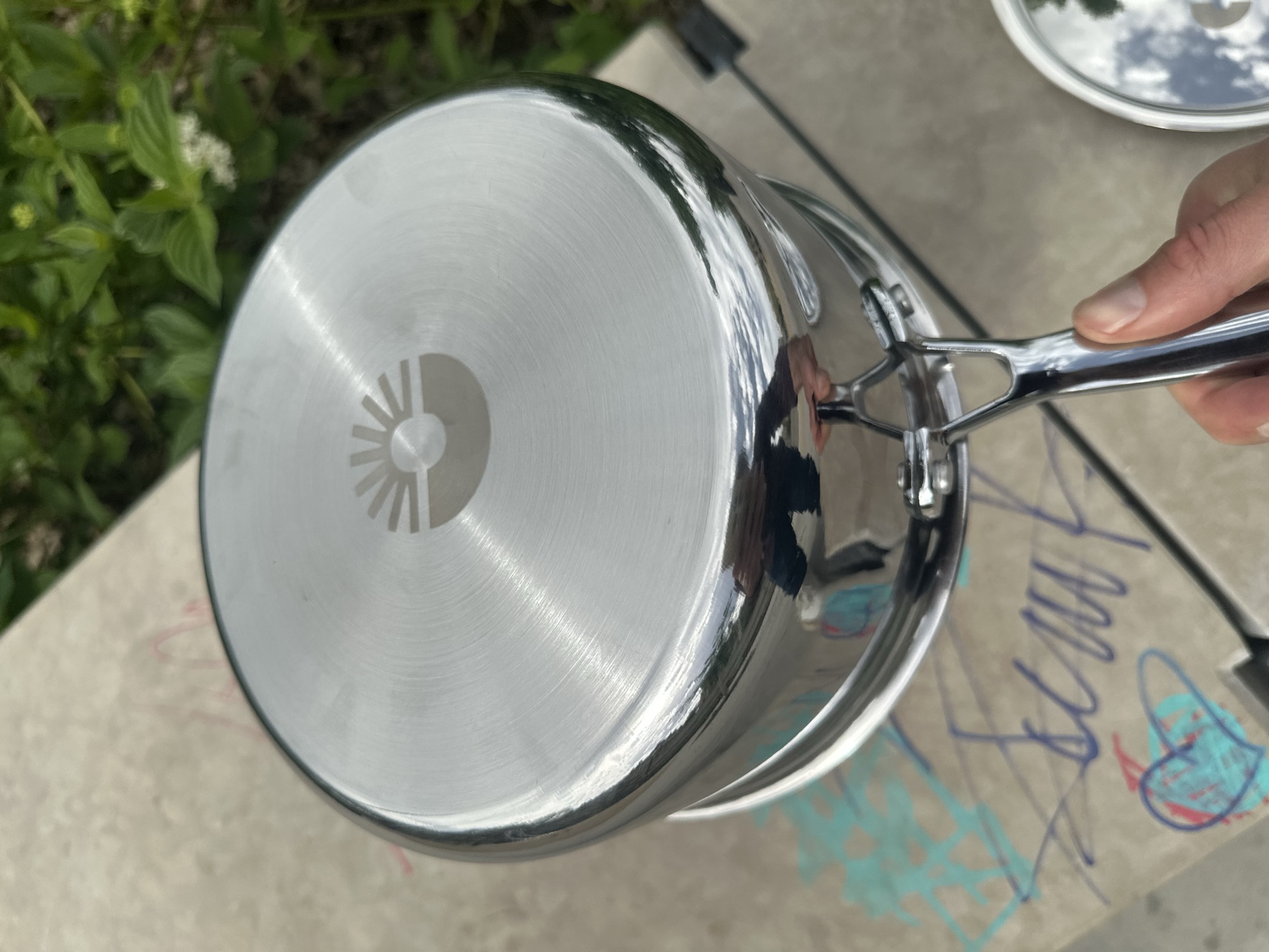 Cuisiner a l'inox sans que ca colle : le test de la goutte d'eau