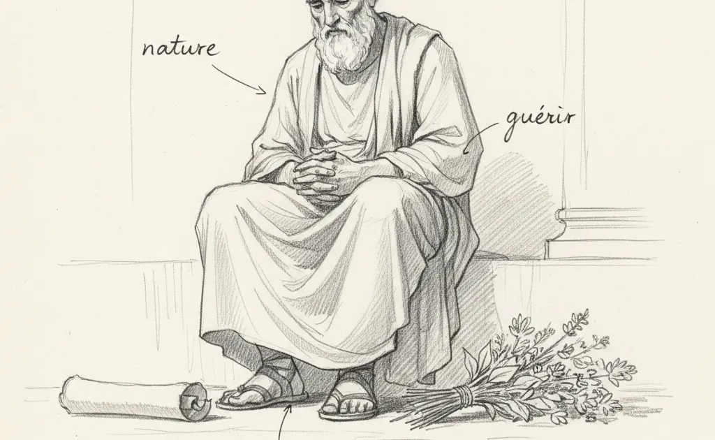 Ippocrate : i 5 pilastri e i 4 temperamenti della naturopatia