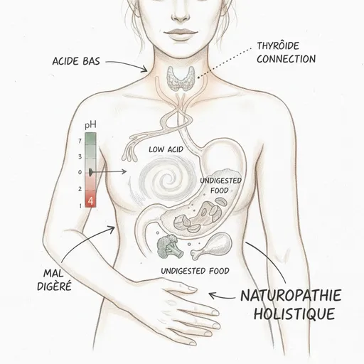 Hypochlorhydrie : quand ton estomac ne produit plus assez d'acide