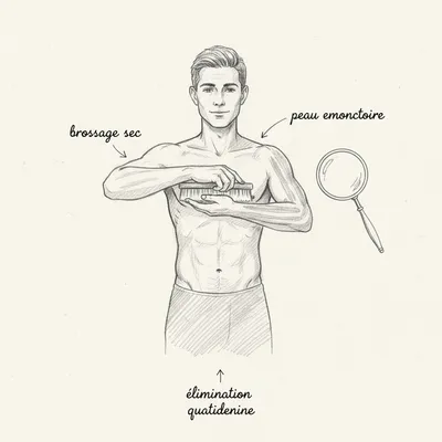 Bernard Jensen: la iridología y el cepillado en seco, la piel como emuntorio