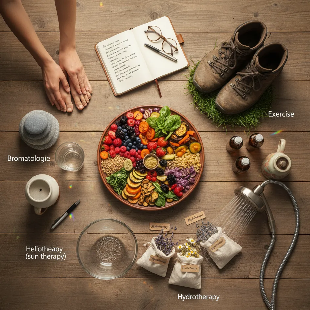 Les dix techniques de santé en naturopathie selon Marchesseau