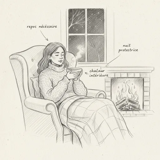 Naturopathie d'hiver : repos, restriction et immunite naturelle