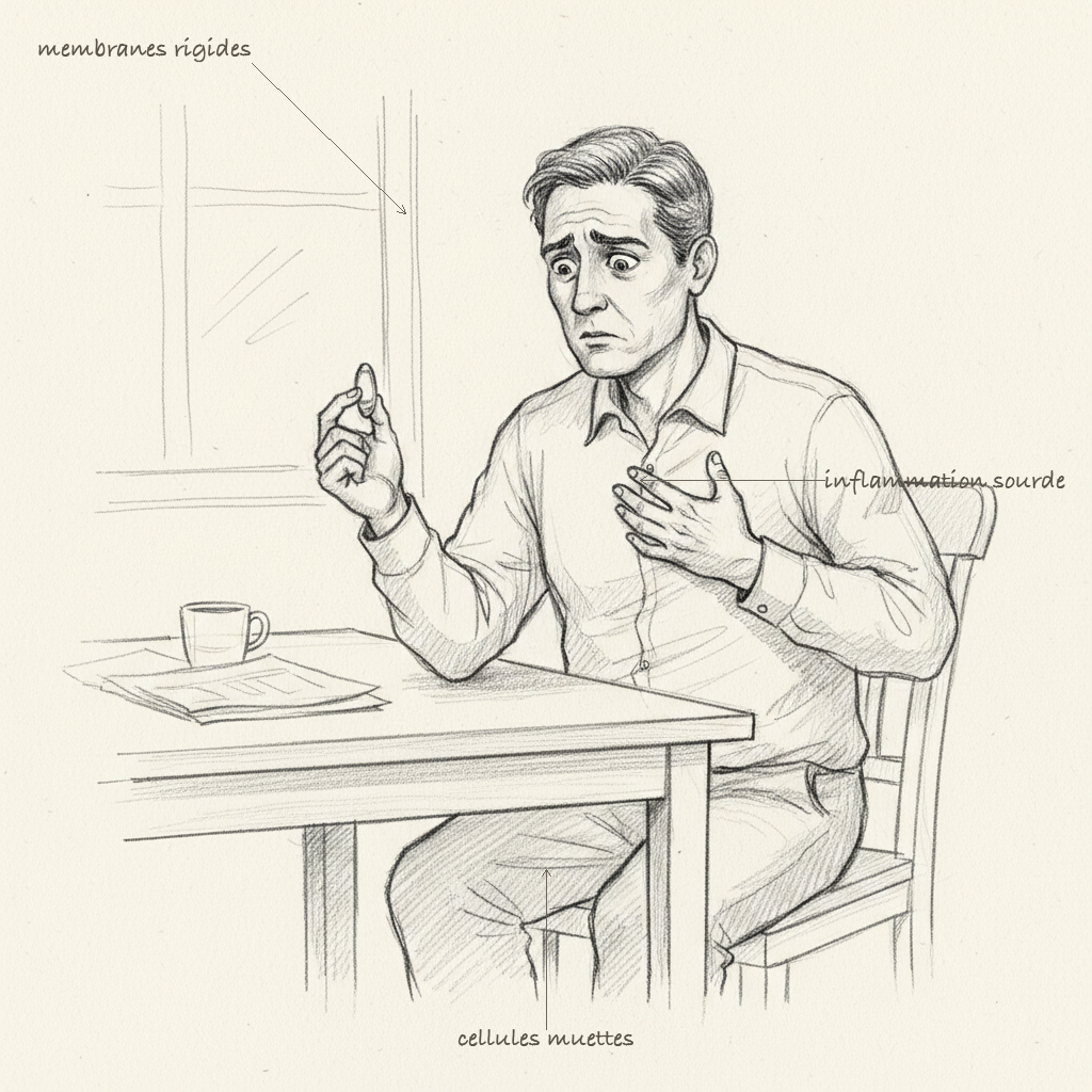 Oméga-3 et fluidité membranaire : pourquoi tes cellules ne communiquent plus