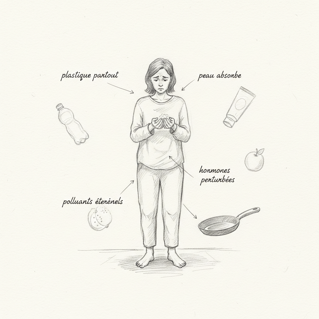 Perturbateurs endocriniens : les 5 familles qui contaminent ton quotidien