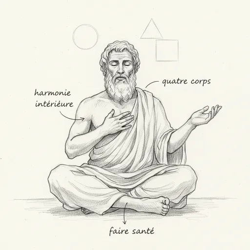 Pythagore : les 4 corps et l'harmonie, fondement de la naturopathie