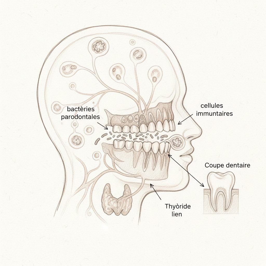 Santé bucco-dentaire : quand ta bouche déclenche l'auto-immunité