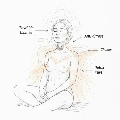 Sauna infrarouge : détox profonde, thyroïde et gestion du stress