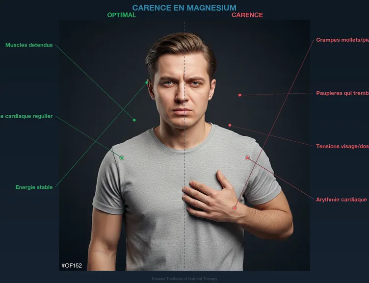 Sémiologie : Carence en Magnésium