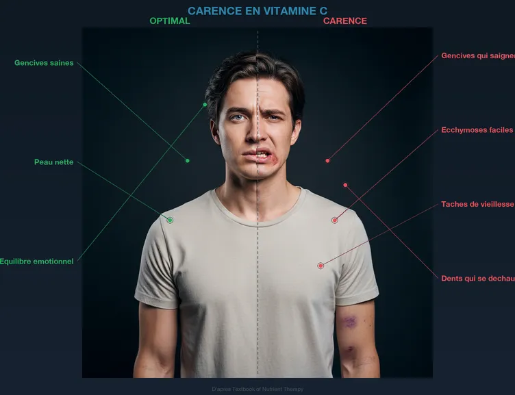Sémiologie : Carence en Vitamine C