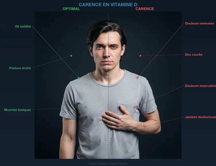 Sémiologie : Carence en Vitamine D