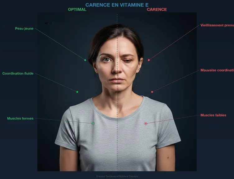 Sémiologie : Carence en Vitamine E