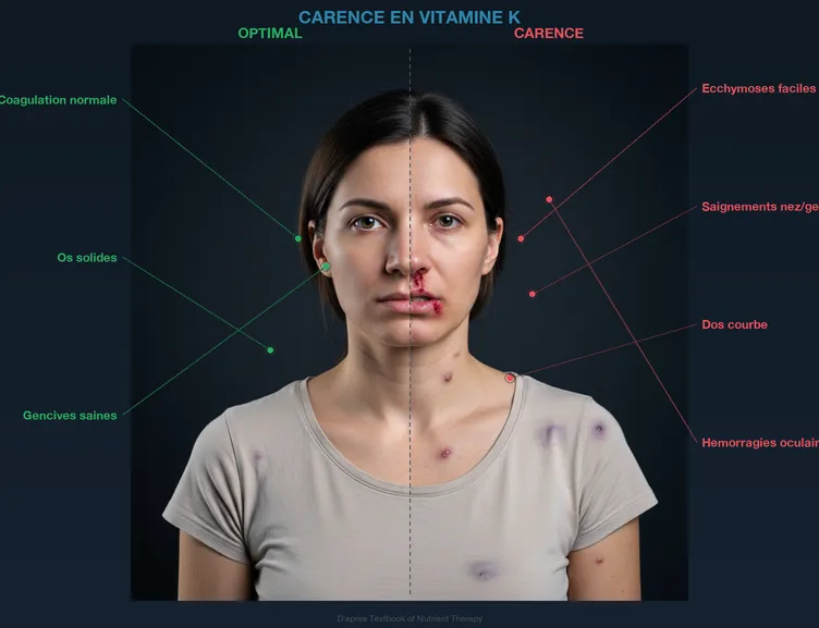 Sémiologie : Carence en Vitamine K