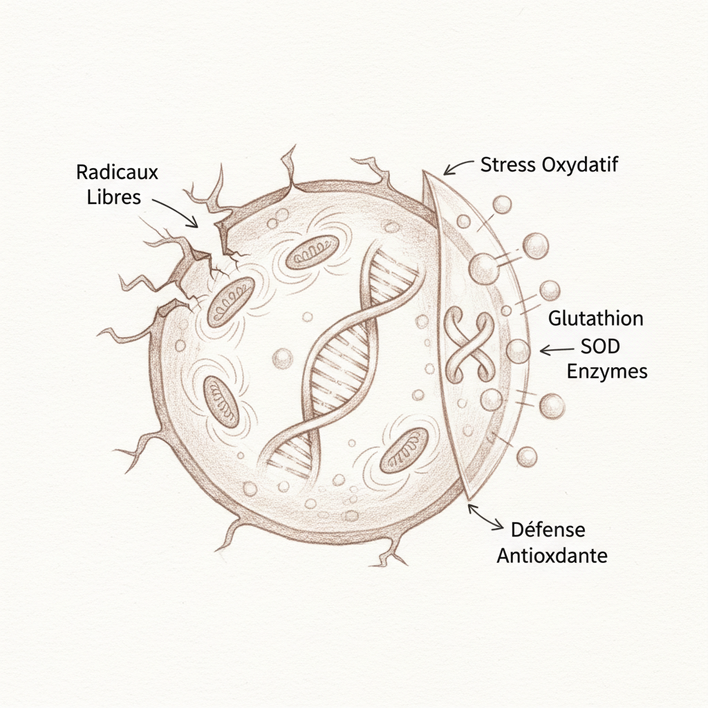 Stress oxydant : tes cellules rouillent (et les antioxydants du supermarché n'y changent rien)