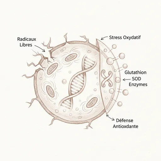Stress oxydant : tes cellules rouillent (et les antioxydants du supermarché n'y changent rien)