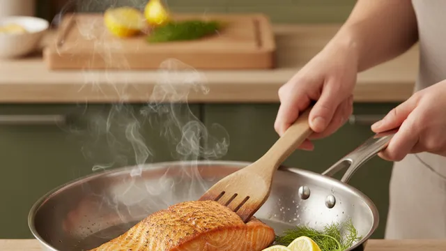 Cuisiner a l'inox sans que ca colle : le test de la goutte d'eau - 2