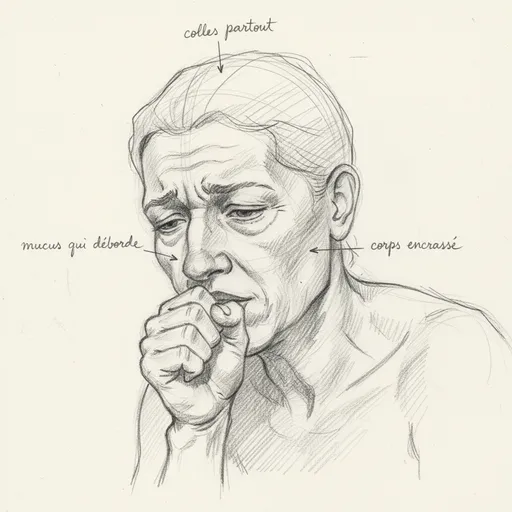 Toxémie colloïdale, quand le mucus, les glaires et les lipides encrassent ton corps