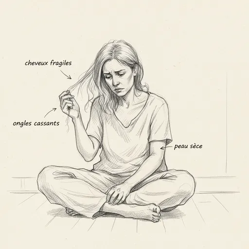 Vitamine B8 (biotine) : cheveux, peau et glycémie en une molécule