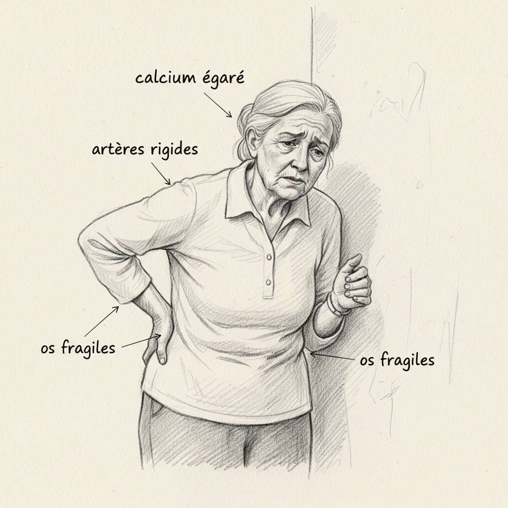 Vitamine K : coagulation, os solides et artères souples