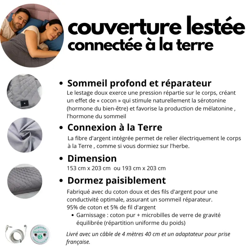 Couverture lestée de connexion à la terre : photo 2