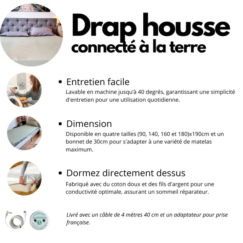 Drap housse de mise à la terre : photo 2