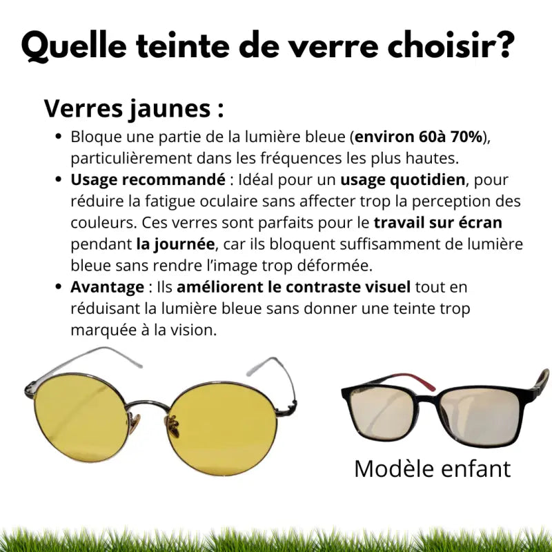 Lunettes enfant anti-lumière bleue : photo 2