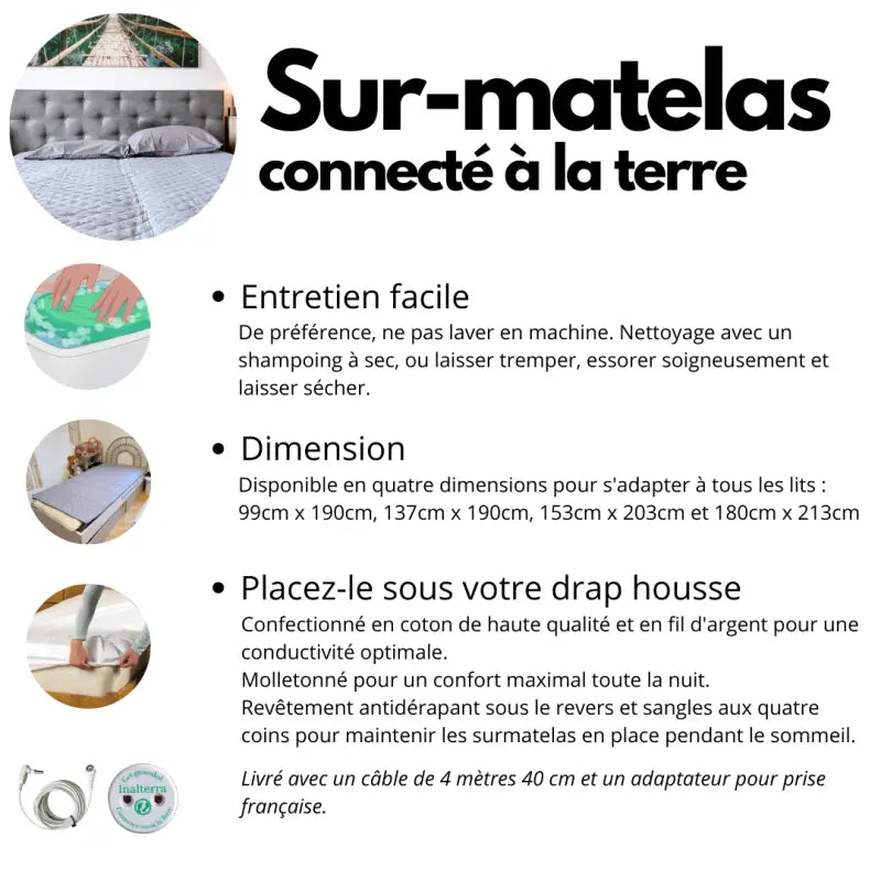 Surmatelas de mise à la terre : photo 2