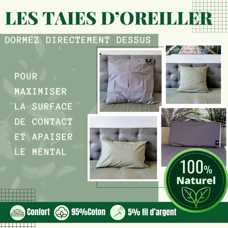 Taie d'oreiller de mise à la terre : photo 1