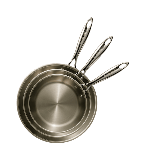 PRANACOOK Le Set de 3 Poêles