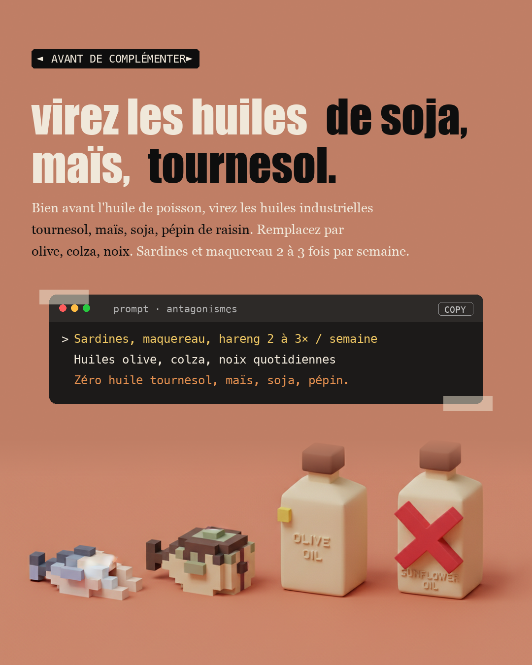 Oméga 3 : le ratio 6/3 qui inflamme tout : Slide 8