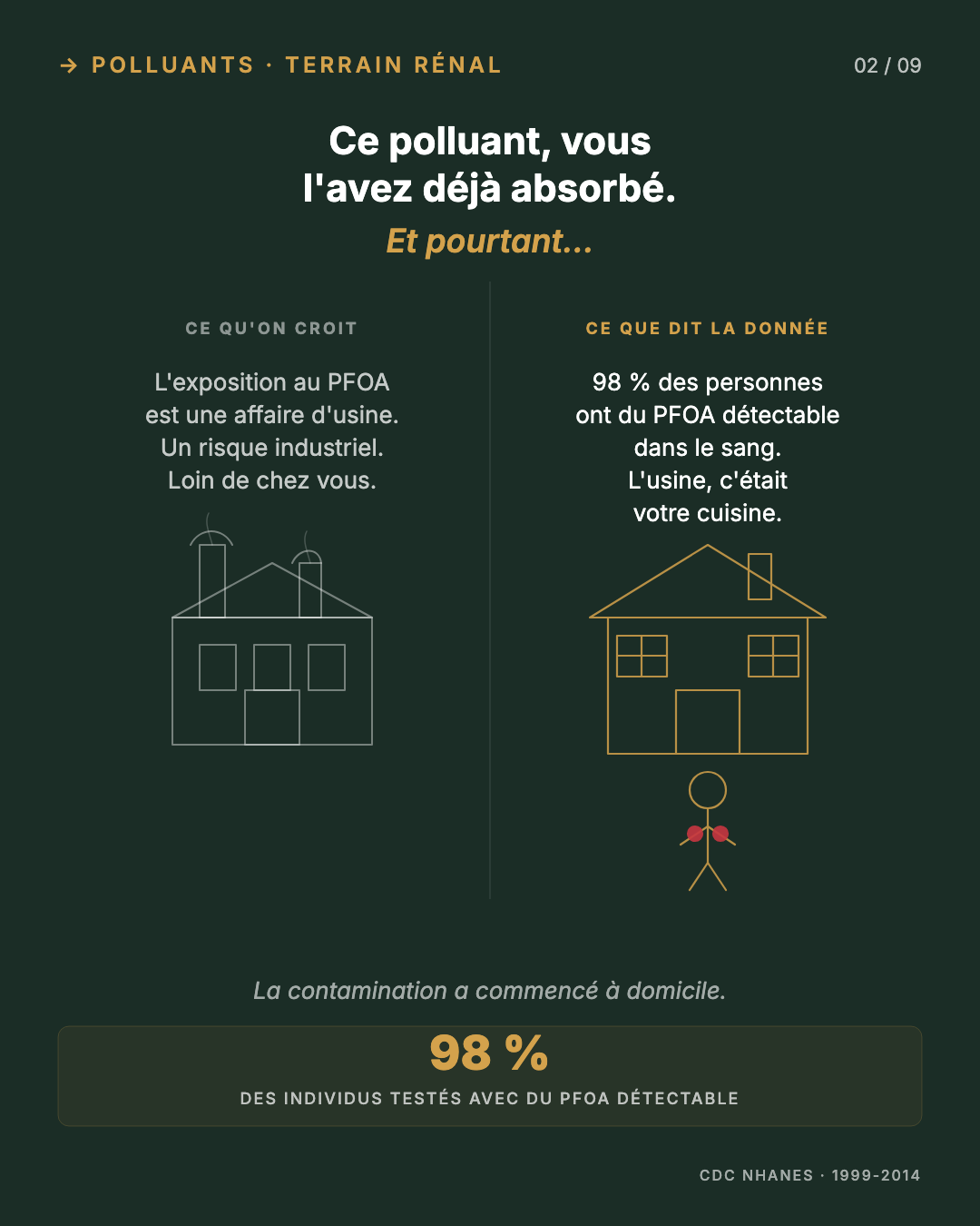 PFOA : le poêle qui contamine ton foie : Slide 2