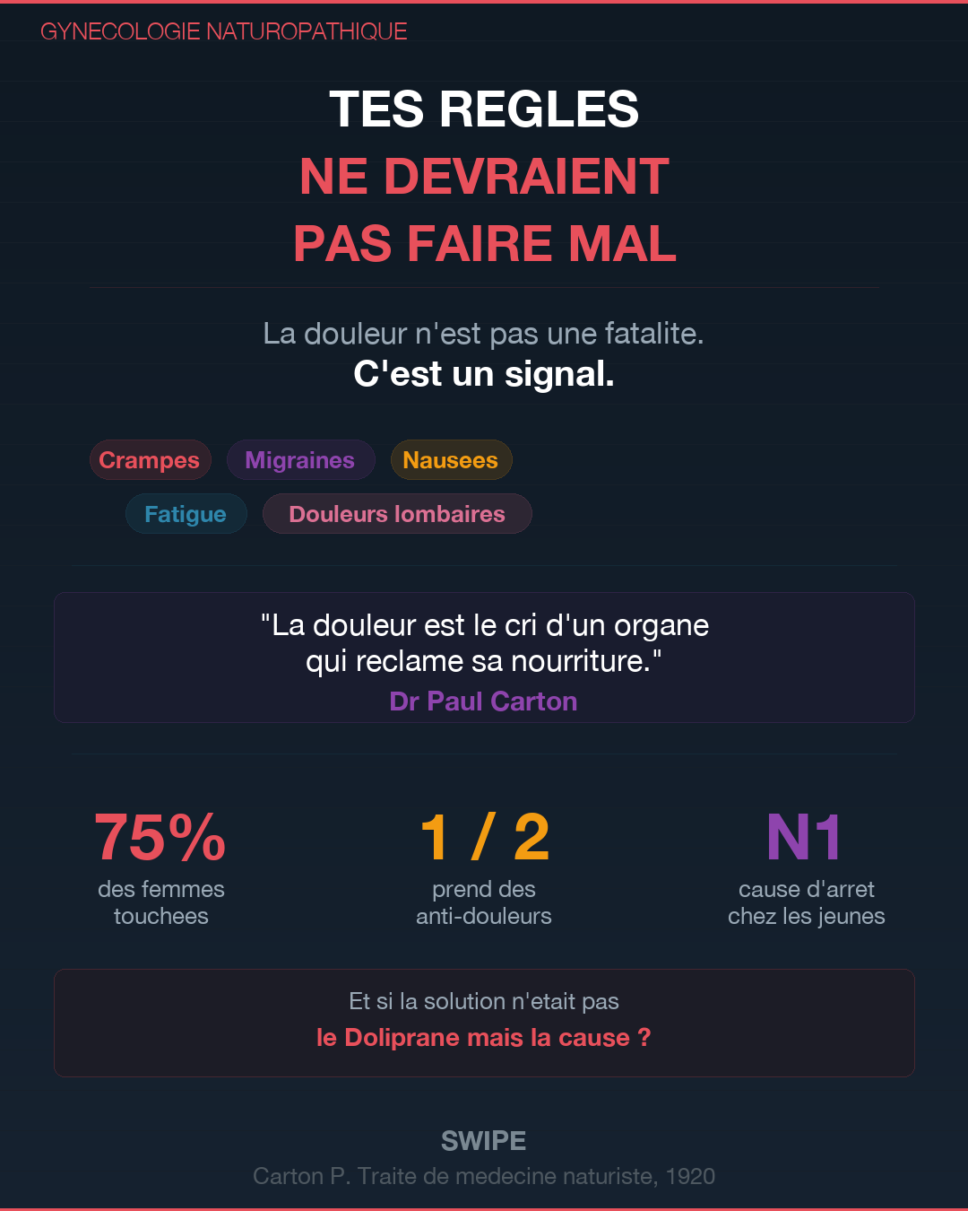 Règles douloureuses : causes et solutions naturelles