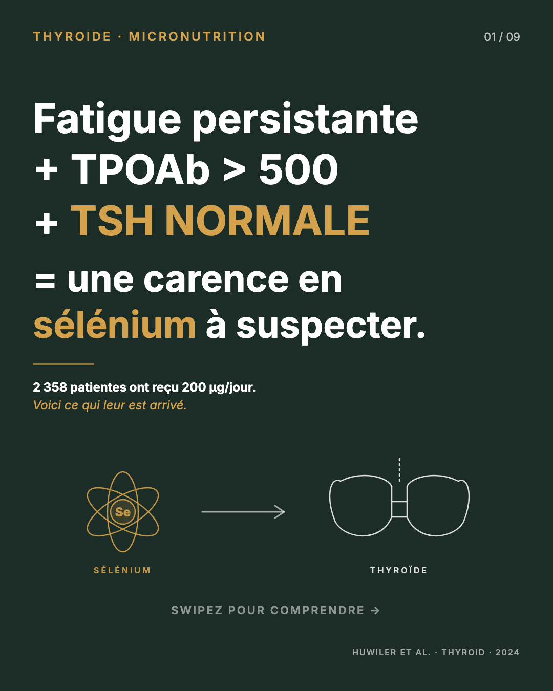 Sélénium : l'oligo-élément qui apaise Hashimoto