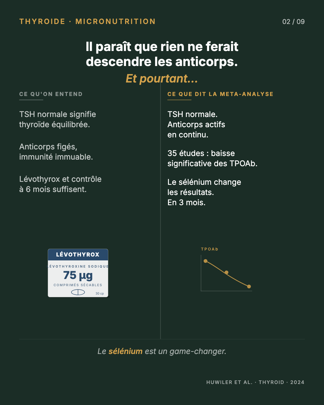Sélénium : l'oligo-élément qui apaise Hashimoto : Slide 2