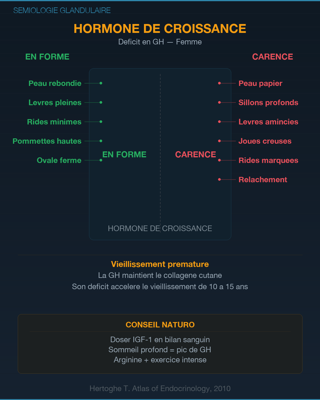 Sémiologie glandulaire : lire les signes du corps : Slide 5