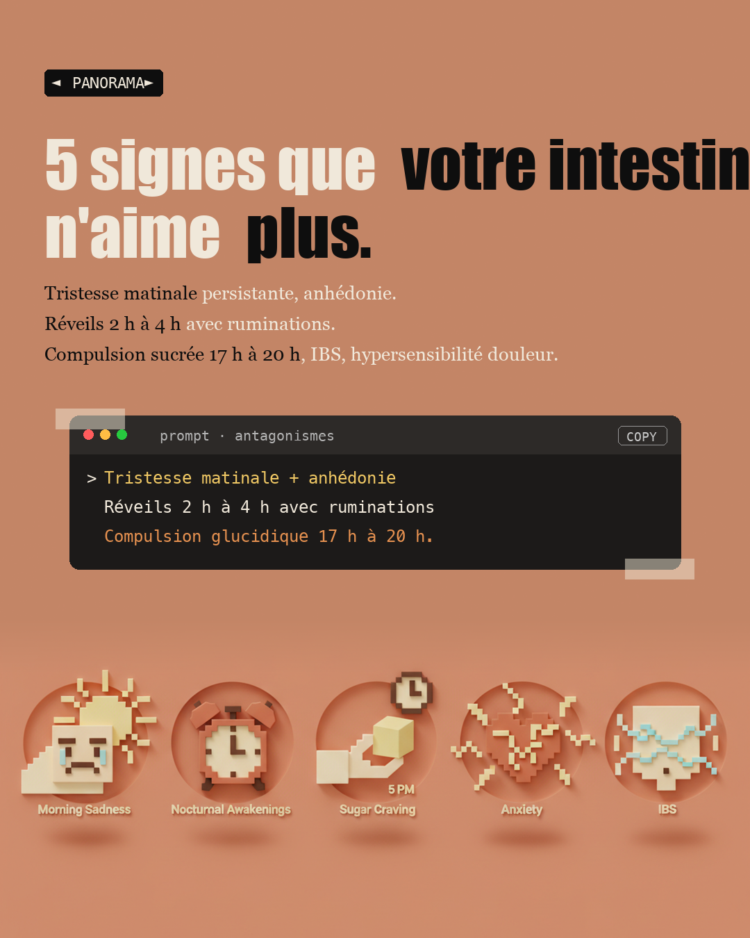 Sérotonine : 90 % vient de ton intestin : Slide 7